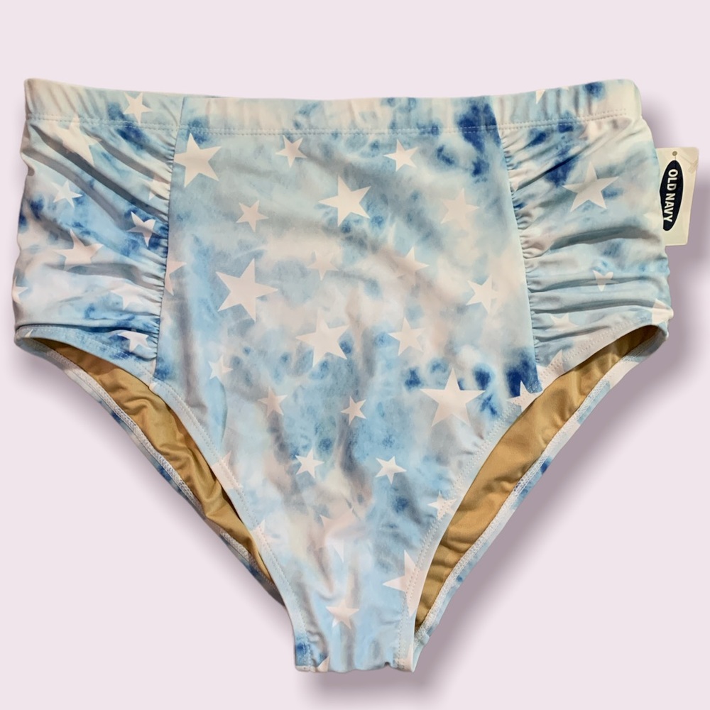High wasted swim bottoms